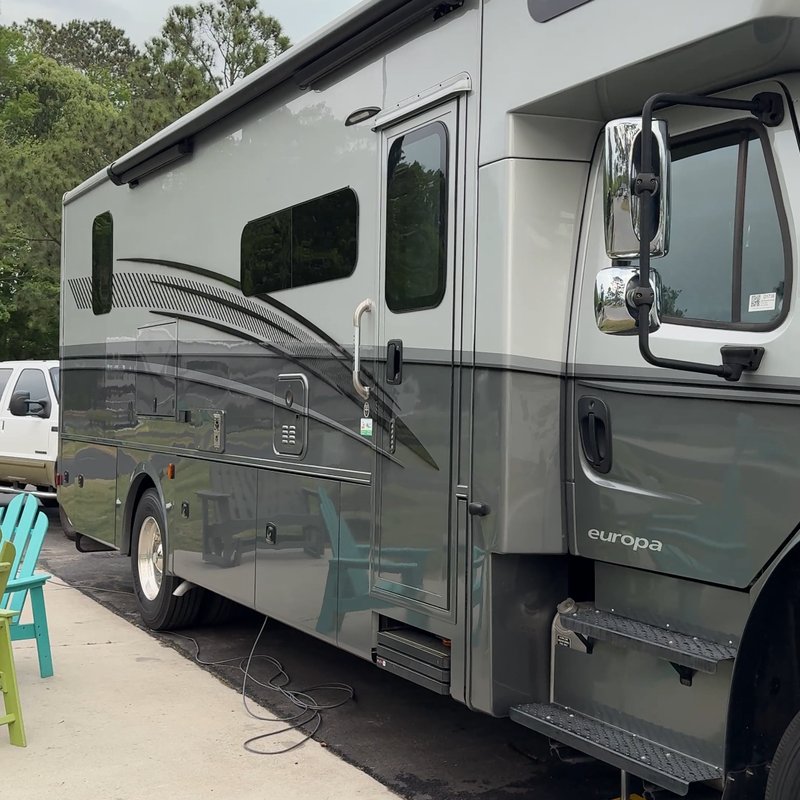 Fleetwood Europa motorhome detailed by Deadrise Detail